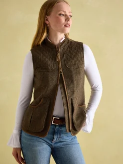Cawthorne Tweed Gilet<Joules Hot