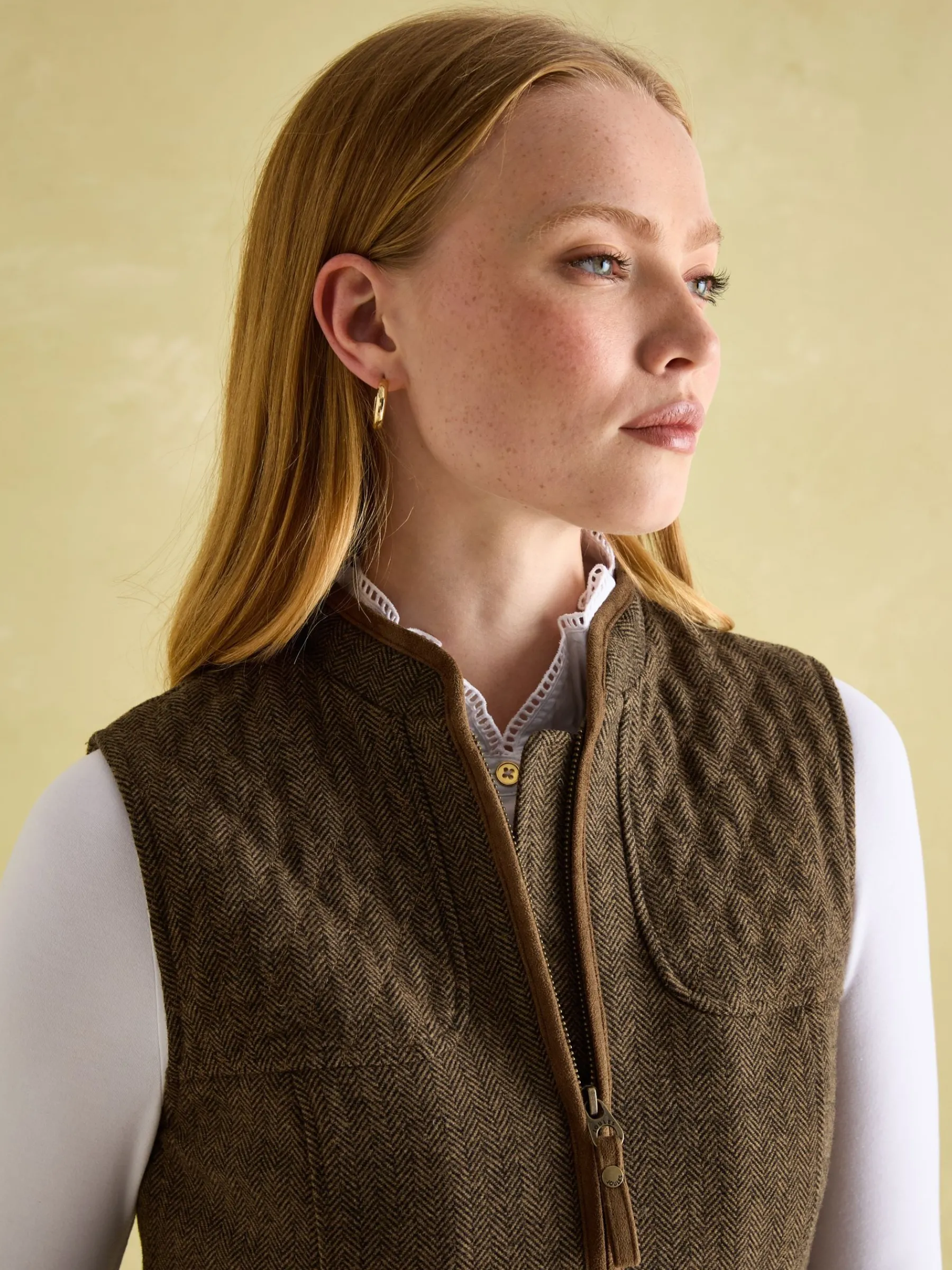 Cawthorne Tweed Gilet<Joules Hot