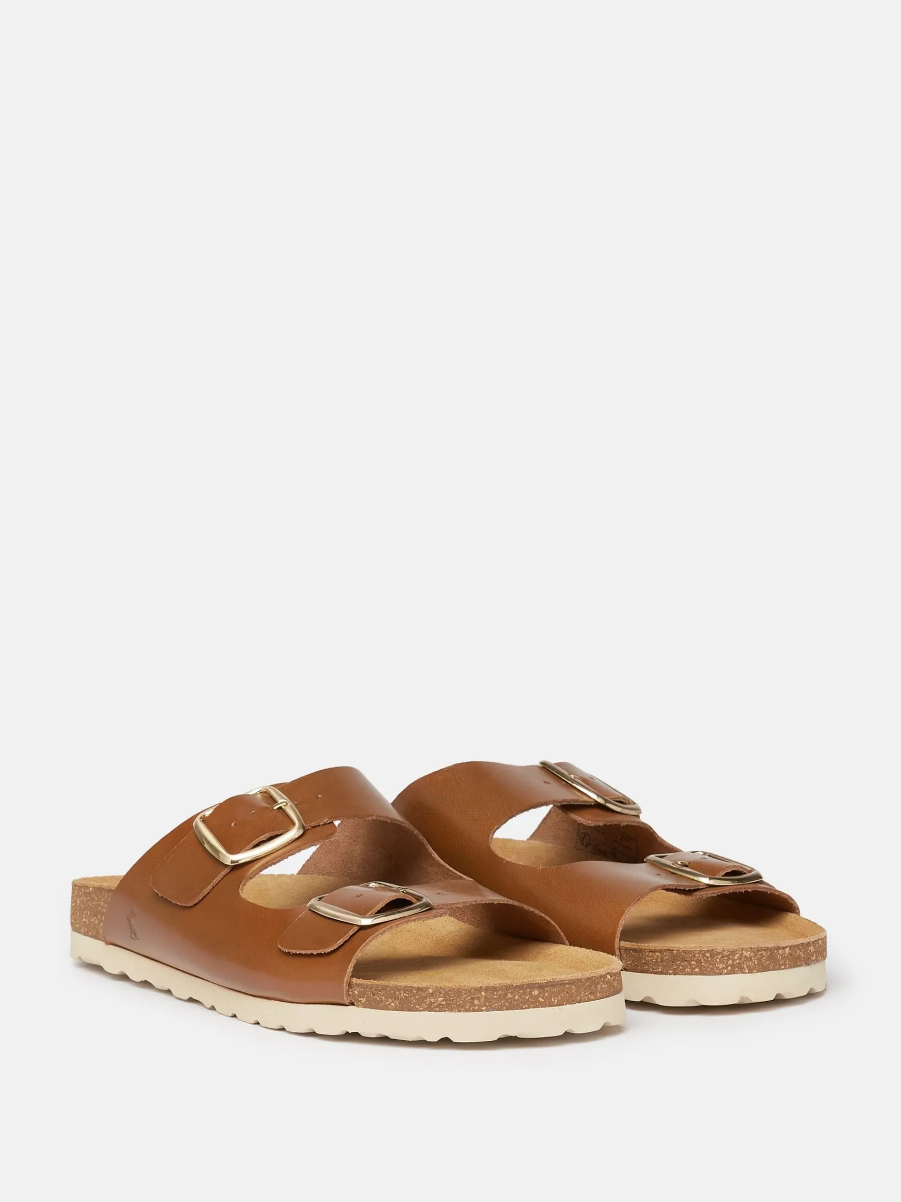 Celeste Tan Brown Double Strap Sandals<Joules Best