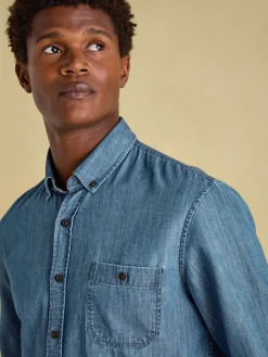 Chambray Classic Fit Shirt<Joules New