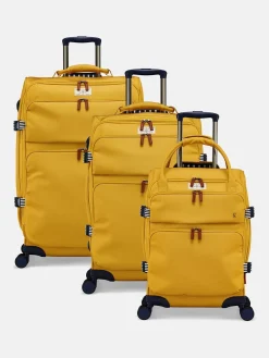 Coast Antique Gold Cabin 4 Wheel Soft Suitcase<Joules Sale