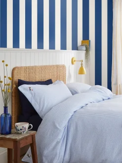 Coast Blue Harborough Stripe 10M Wallpaper<Joules Sale