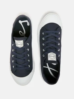 Coast Navy Blue Canvas Pumps<Joules New