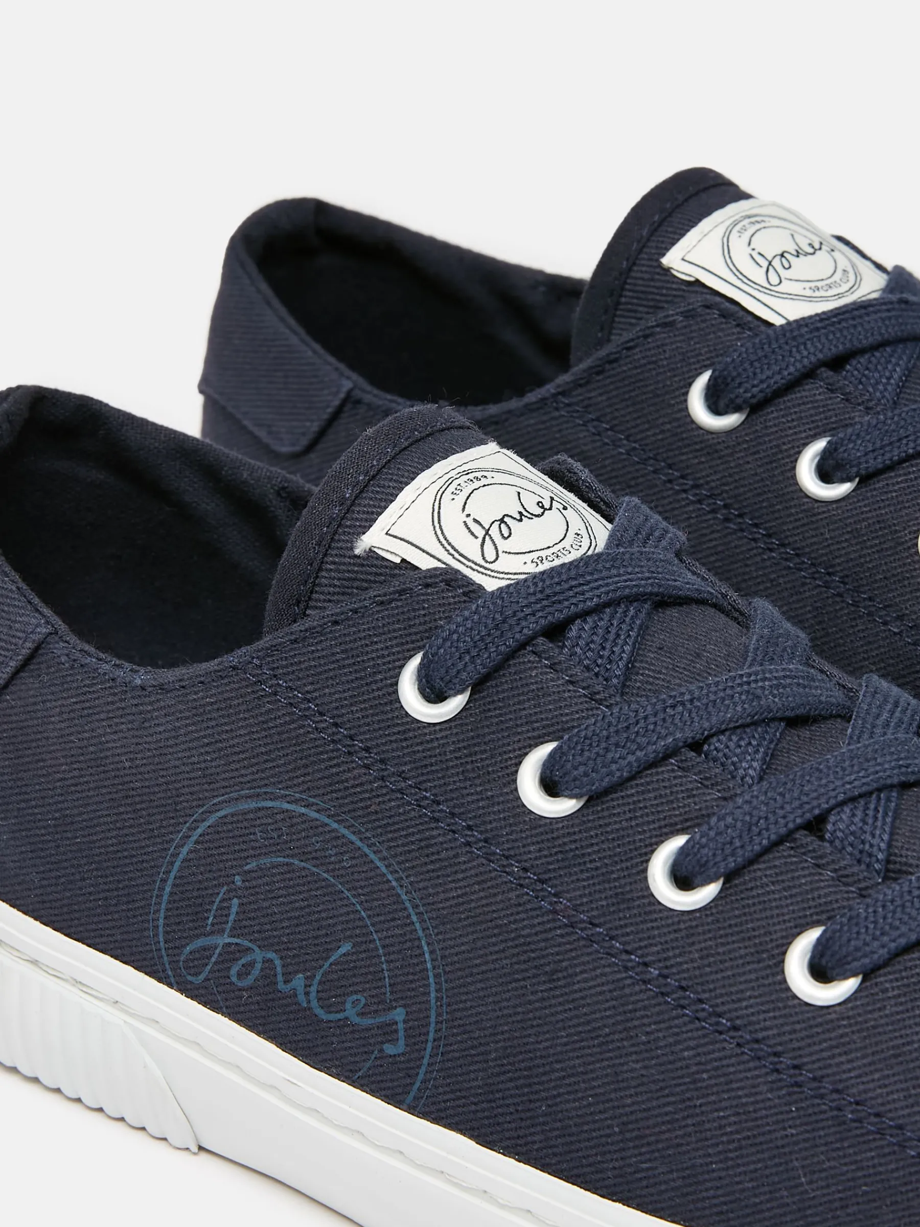 Coast Navy Blue Canvas Pumps<Joules New