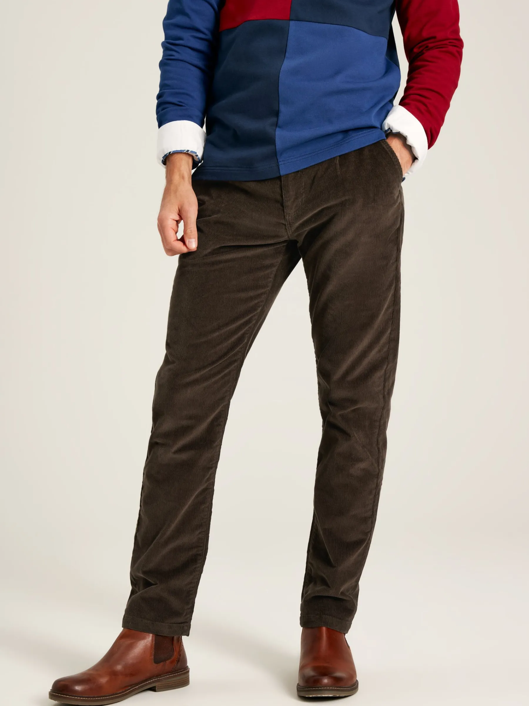 Cord Straight Leg Corduroy Trousers<Joules Discount