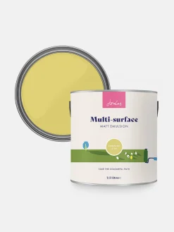 Cornish Sun Yellow Multi Surface Matt Emulsion<Joules Discount