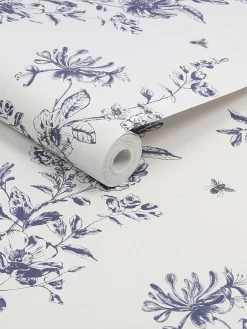 Honey Floral 10M Wallpaper<Joules Online