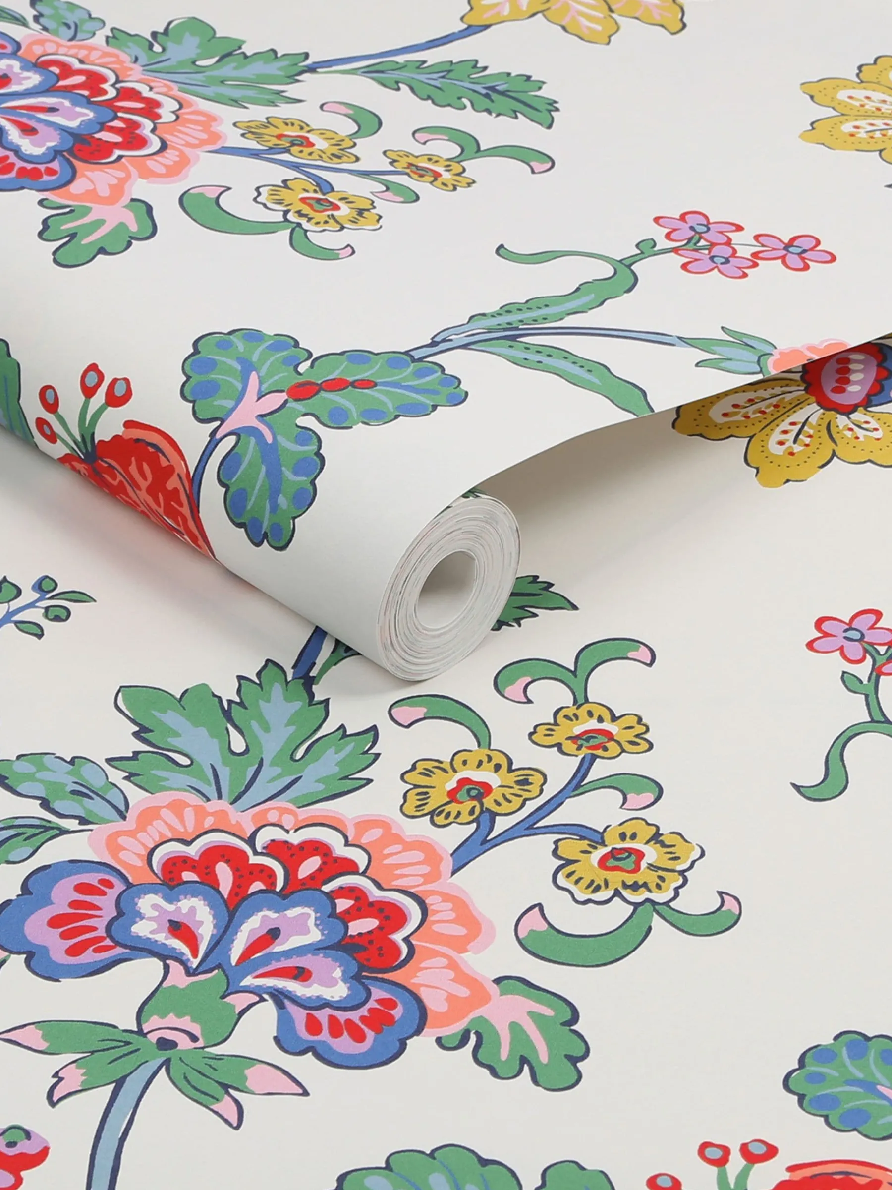 Vine Cottage Floral 10M Wallpaper<Joules Discount
