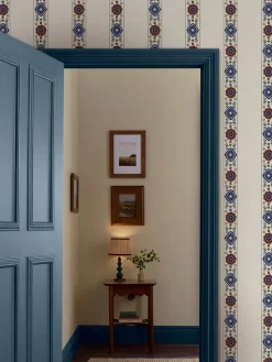 Grove Border Cream/Multi 10M Wallpaper<Joules Outlet