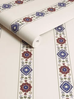 Grove Border Cream/Multi 10M Wallpaper<Joules Outlet