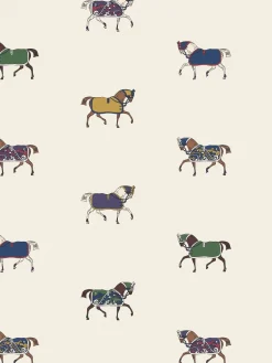 Regal Horse Print 10M Wallpaper<Joules Best