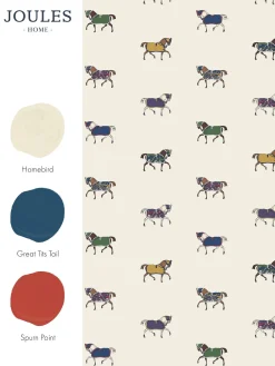 Regal Horse Print 10M Wallpaper<Joules Best