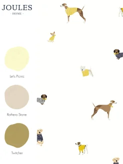 Harbour Dogs 10M Wallpaper<Joules New