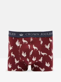 Crown Pack of Two Cotton Boxers<Joules Clearance