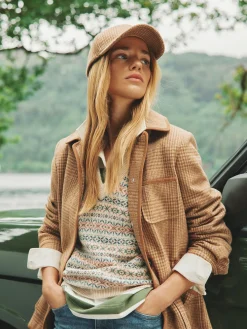 Daley Check Cap<Joules Outlet