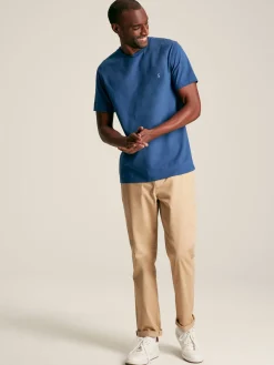 Denton Plain Jersey Crew Neck T-Shirt<Joules Sale