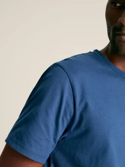 Denton Plain Jersey Crew Neck T-Shirt<Joules Sale