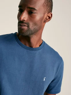 Denton Plain Jersey Crew Neck T-Shirt<Joules Sale