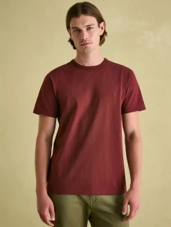 Denton Heavyweight Jersey 100% Cotton Crew Neck T-Shirt<Joules Discount