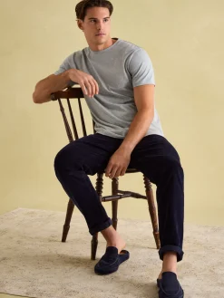 Denton Lightweight Jersey 100% Cotton Crew Neck T-Shirt<Joules Hot