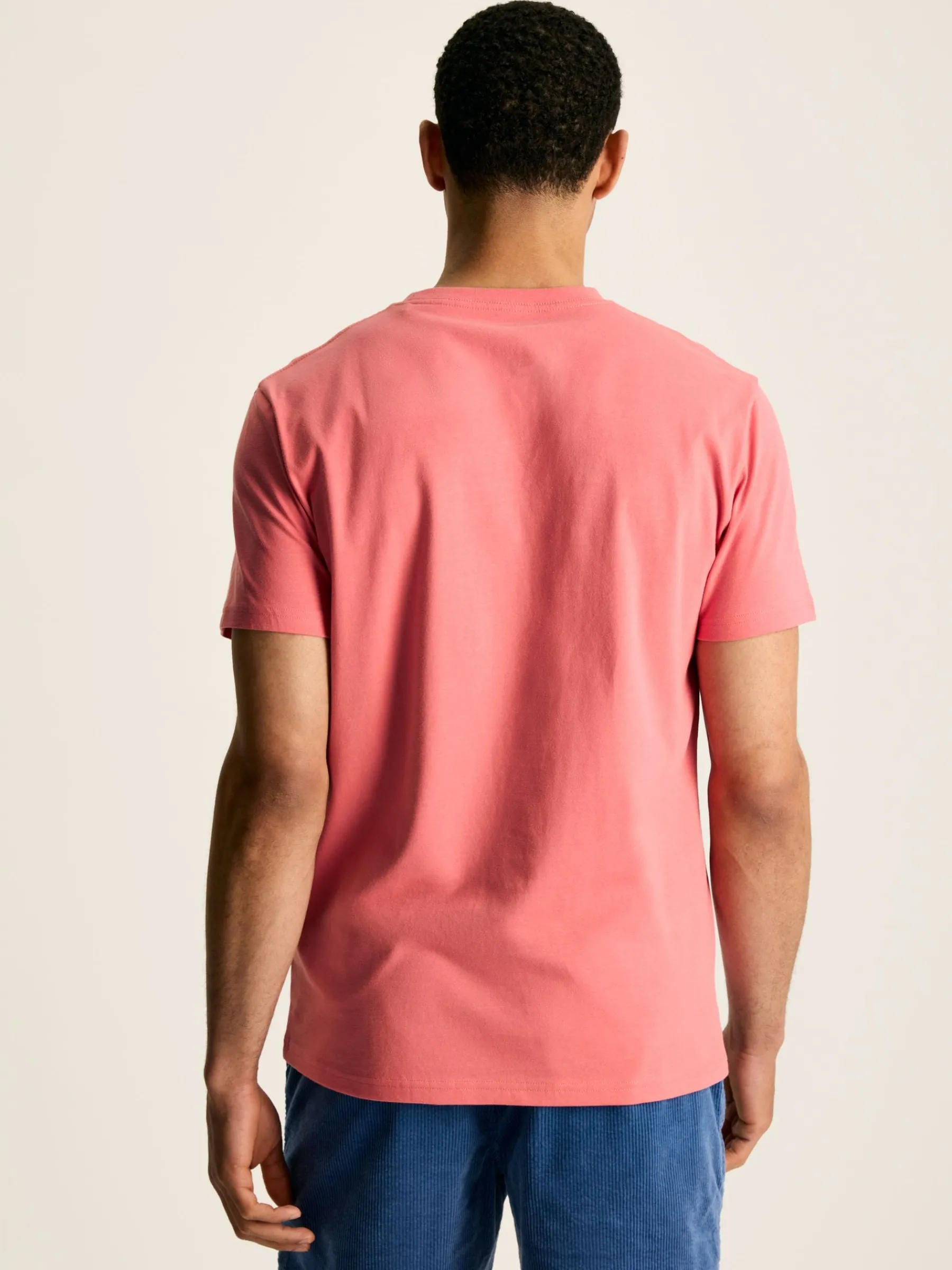 Denton Plain Jersey Crew Neck T-Shirt<Joules Sale