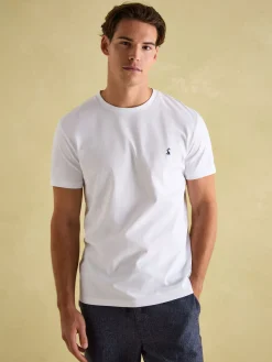 Denton Lightweight Jersey 100% Cotton Crew Neck T-Shirt<Joules