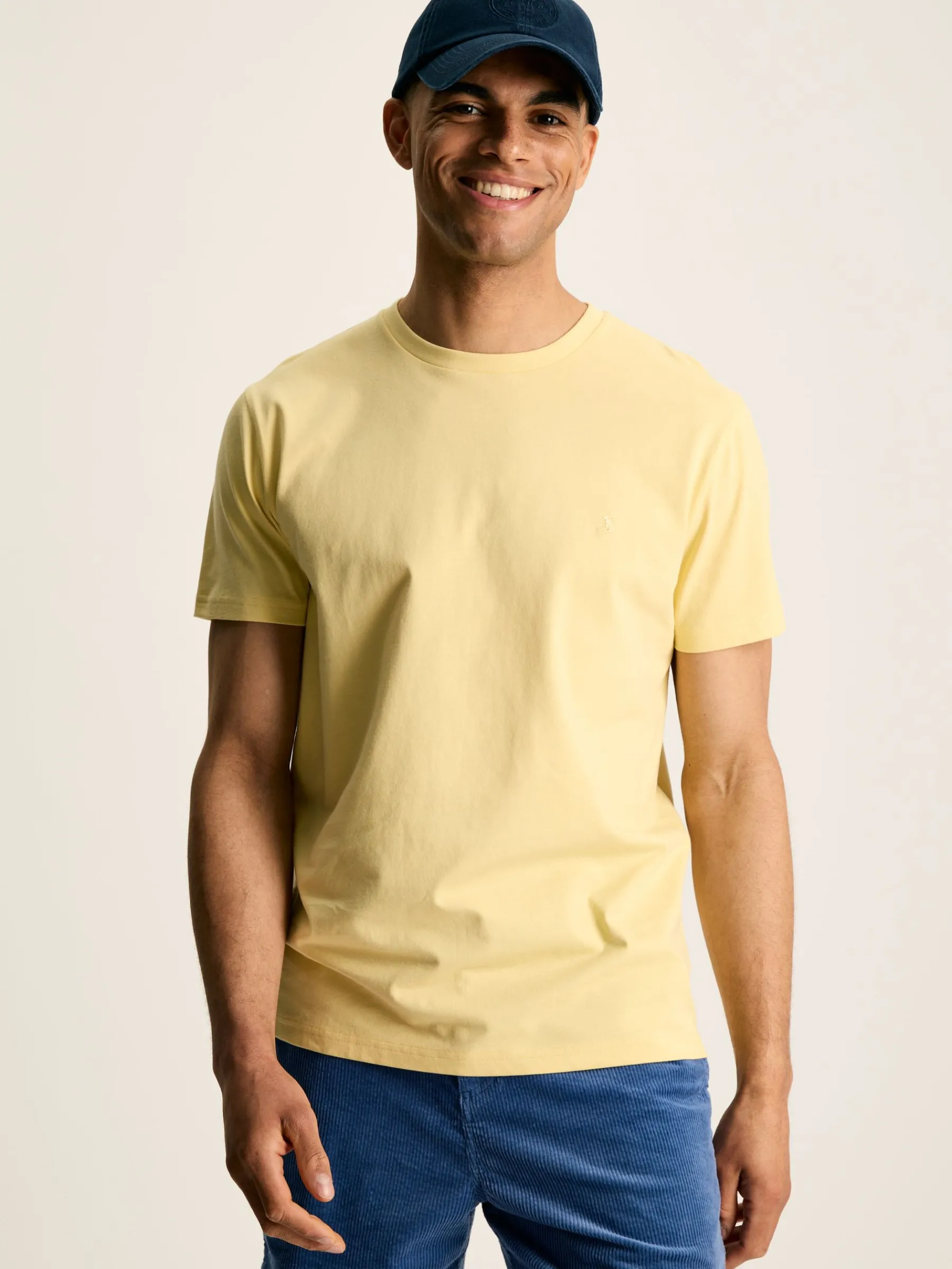 Denton Plain Jersey Crew Neck T-Shirt<Joules Clearance