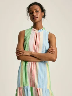 Dolcie Seersucker Maxi Sundress<Joules Sale