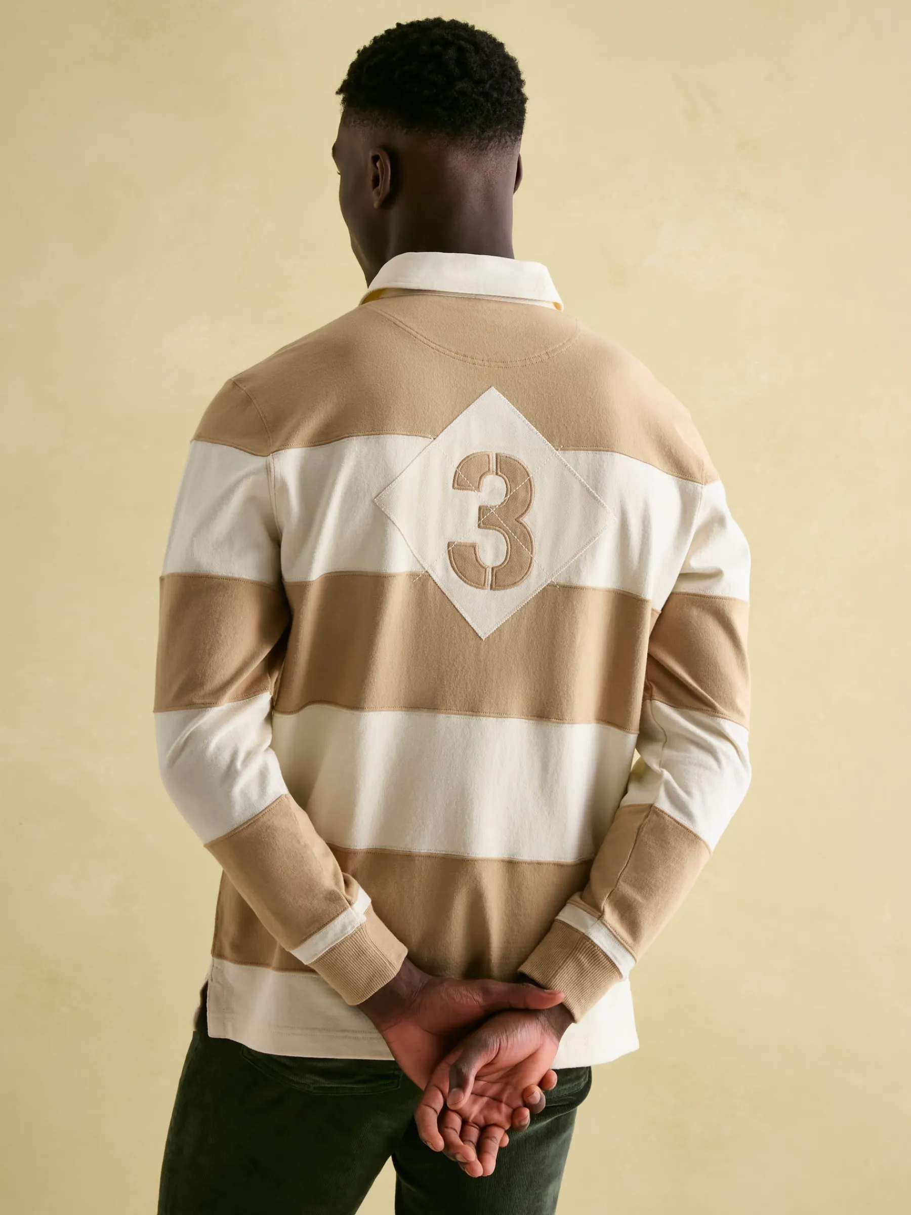 Edgeford Embellished Cut And Sew Rugby Shirt<Joules Discount