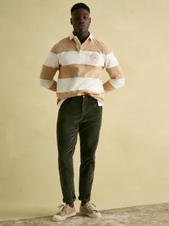 Edgeford Embellished Cut And Sew Rugby Shirt<Joules Discount