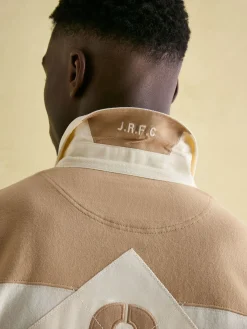 Edgeford Embellished Cut And Sew Rugby Shirt<Joules Discount