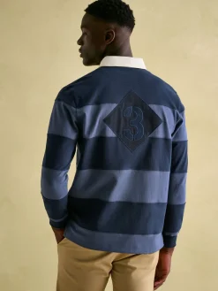 Edgeford Embellished Cut And Sew Rugby Shirt<Joules Sale
