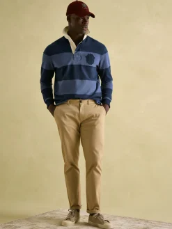 Edgeford Embellished Cut And Sew Rugby Shirt<Joules Sale