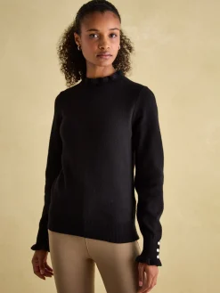 Edith Frill Neck Jumper<Joules Sale