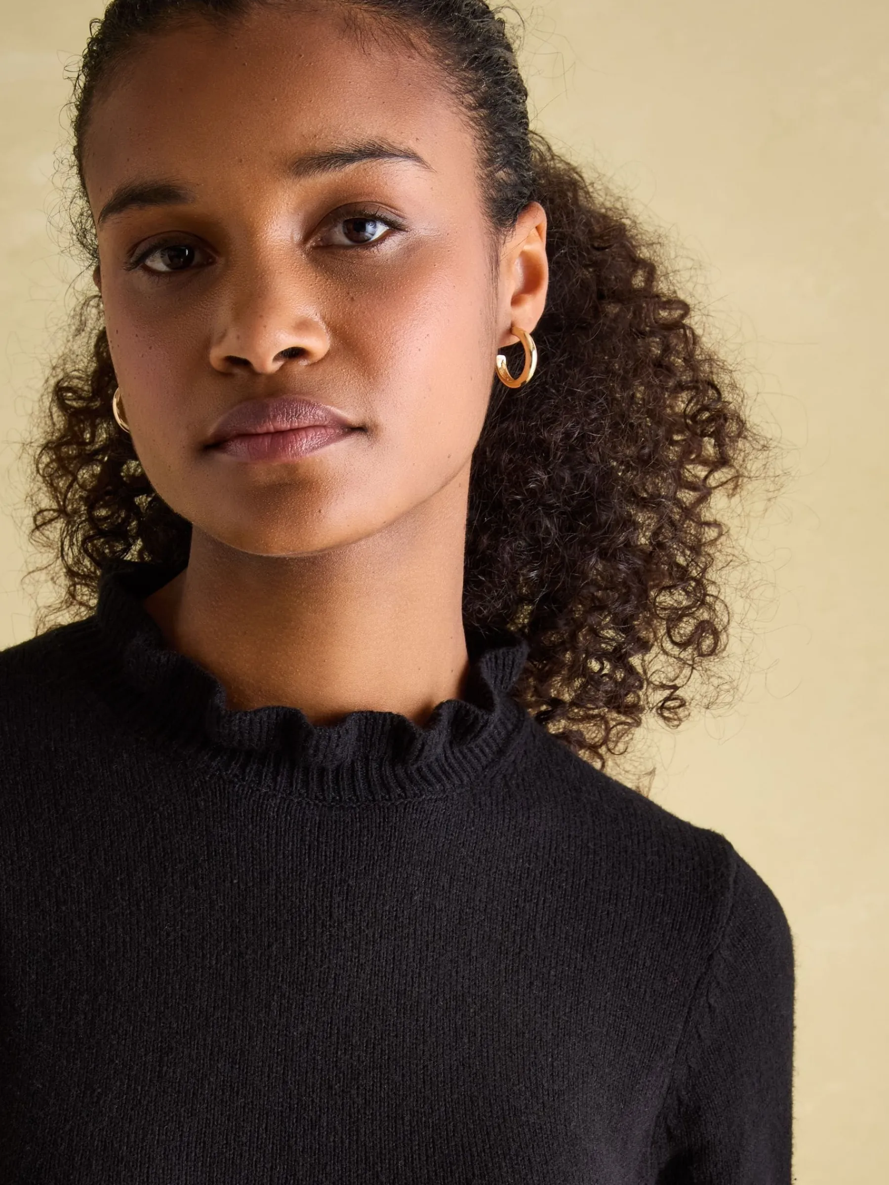 Edith Frill Neck Jumper<Joules Sale