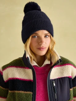 Effie Knitted Bobble Hat<Joules Outlet