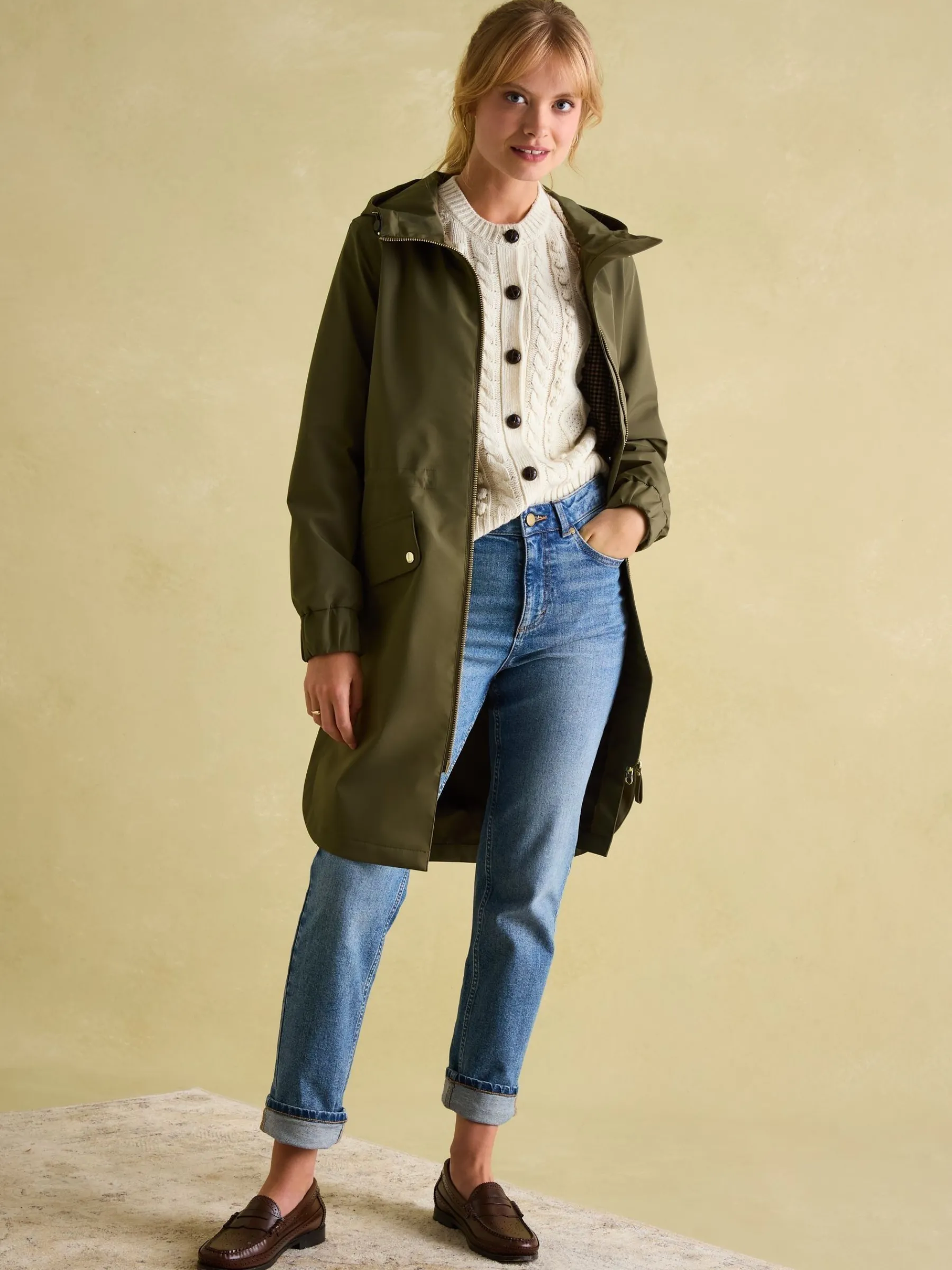 Elmfield Waterproof Raincoat with Hood<Joules Sale