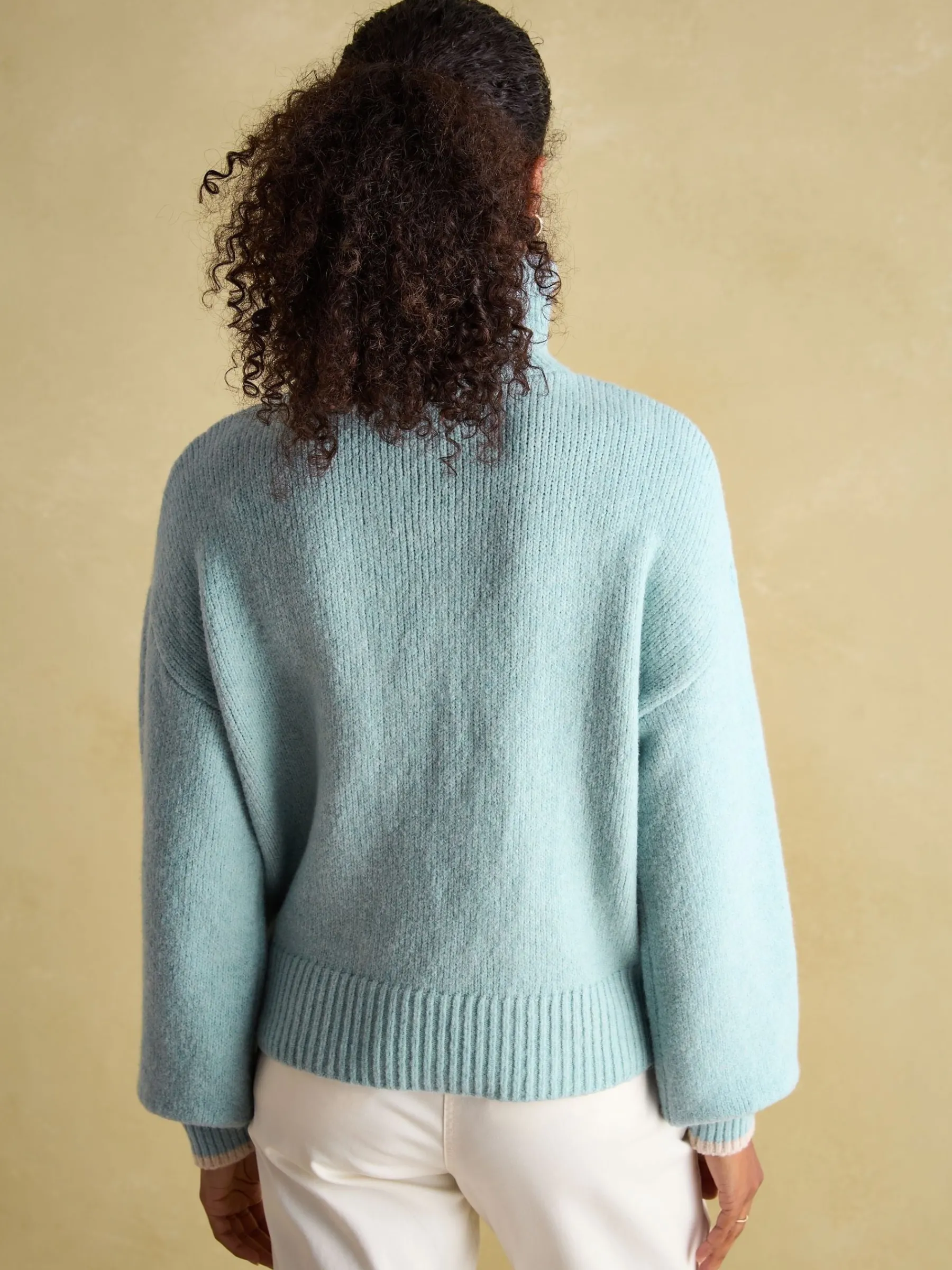 Elmore Knitted Quarter Zip Jumper<Joules Hot