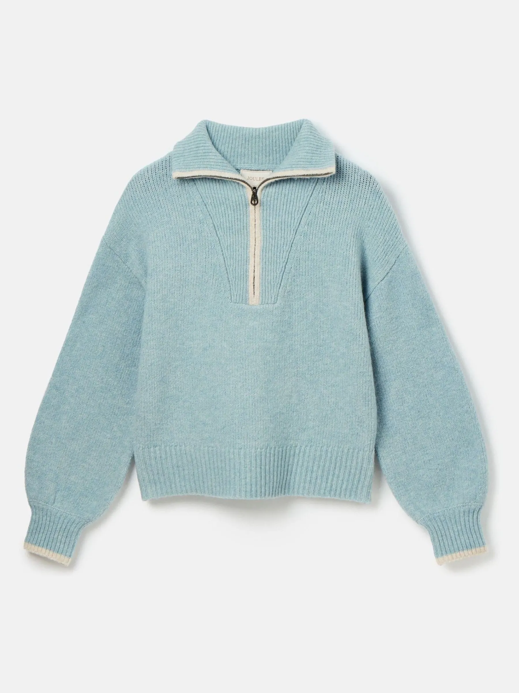 Elmore Knitted Quarter Zip Jumper<Joules Hot
