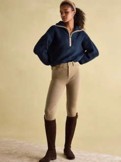 Elmore Knitted Quarter Zip Jumper<Joules Sale