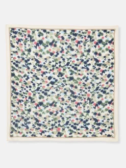 Elsie Multi Animal Printed Lightweight Square Scarf<Joules Discount