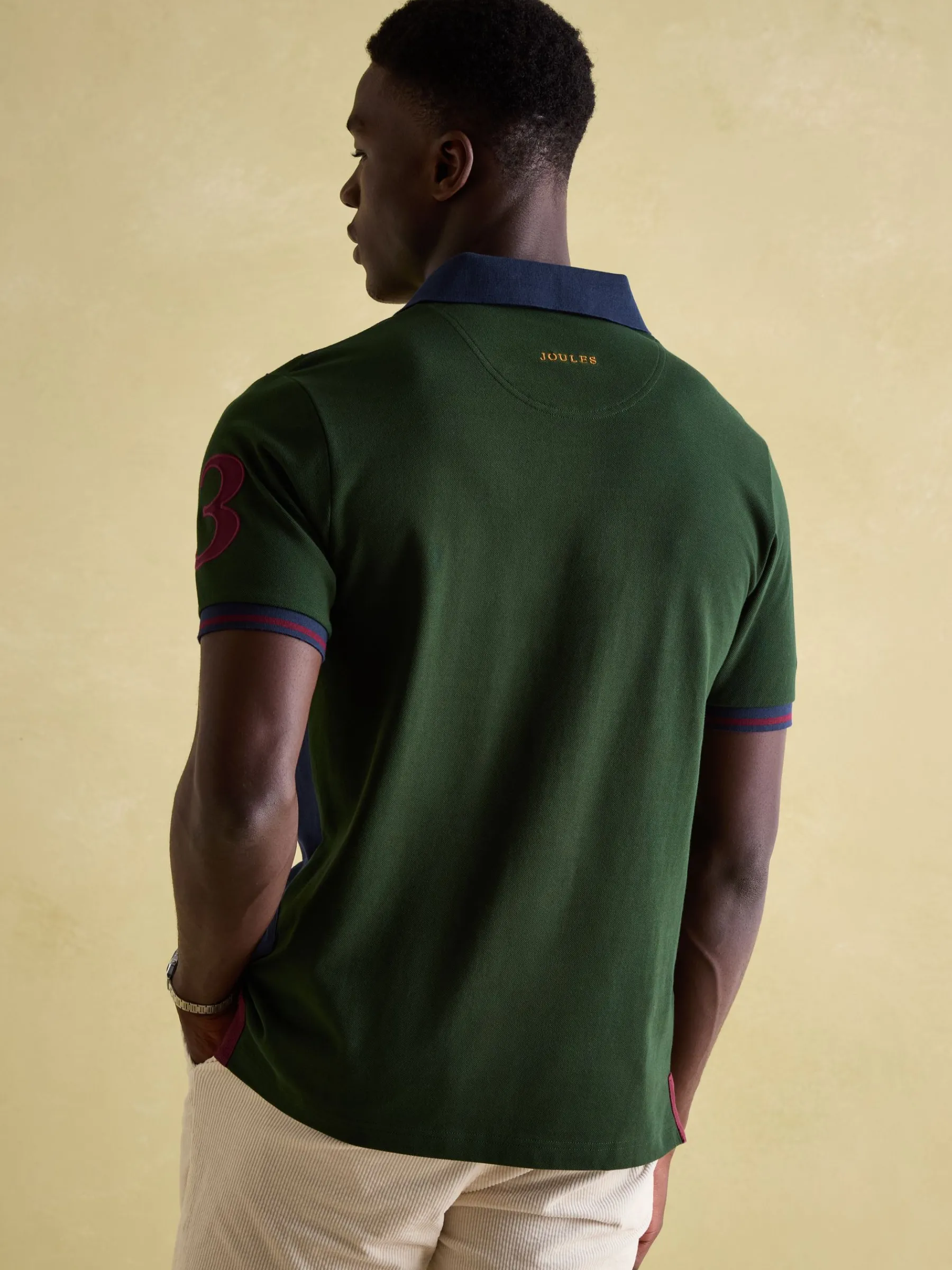 Embellished Classic Fit Polo Shirt<Joules