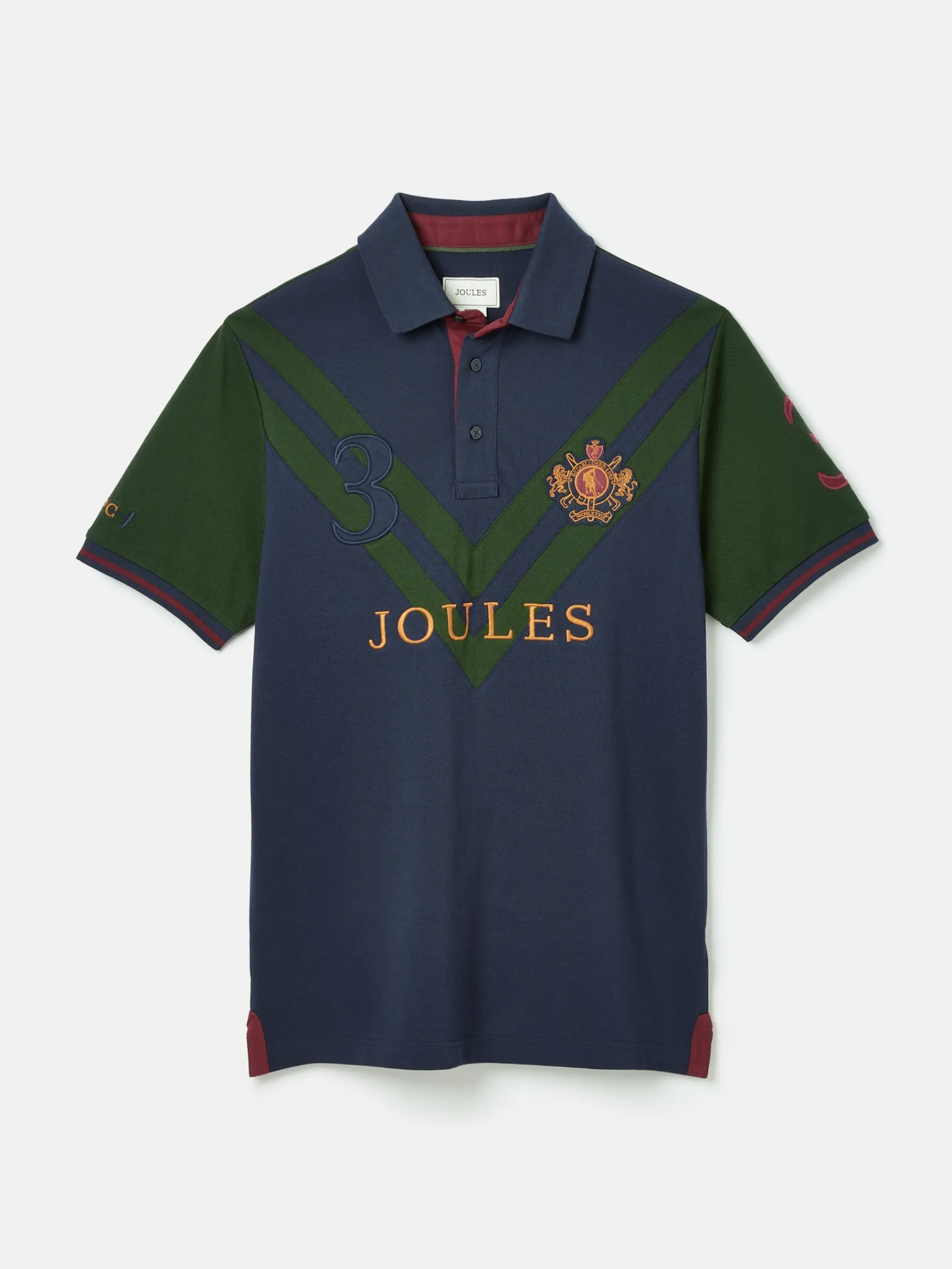 Embellished Classic Fit Polo Shirt<Joules