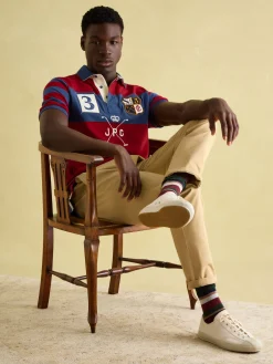 Embellished Classic Fit Polo Shirt<Joules Discount