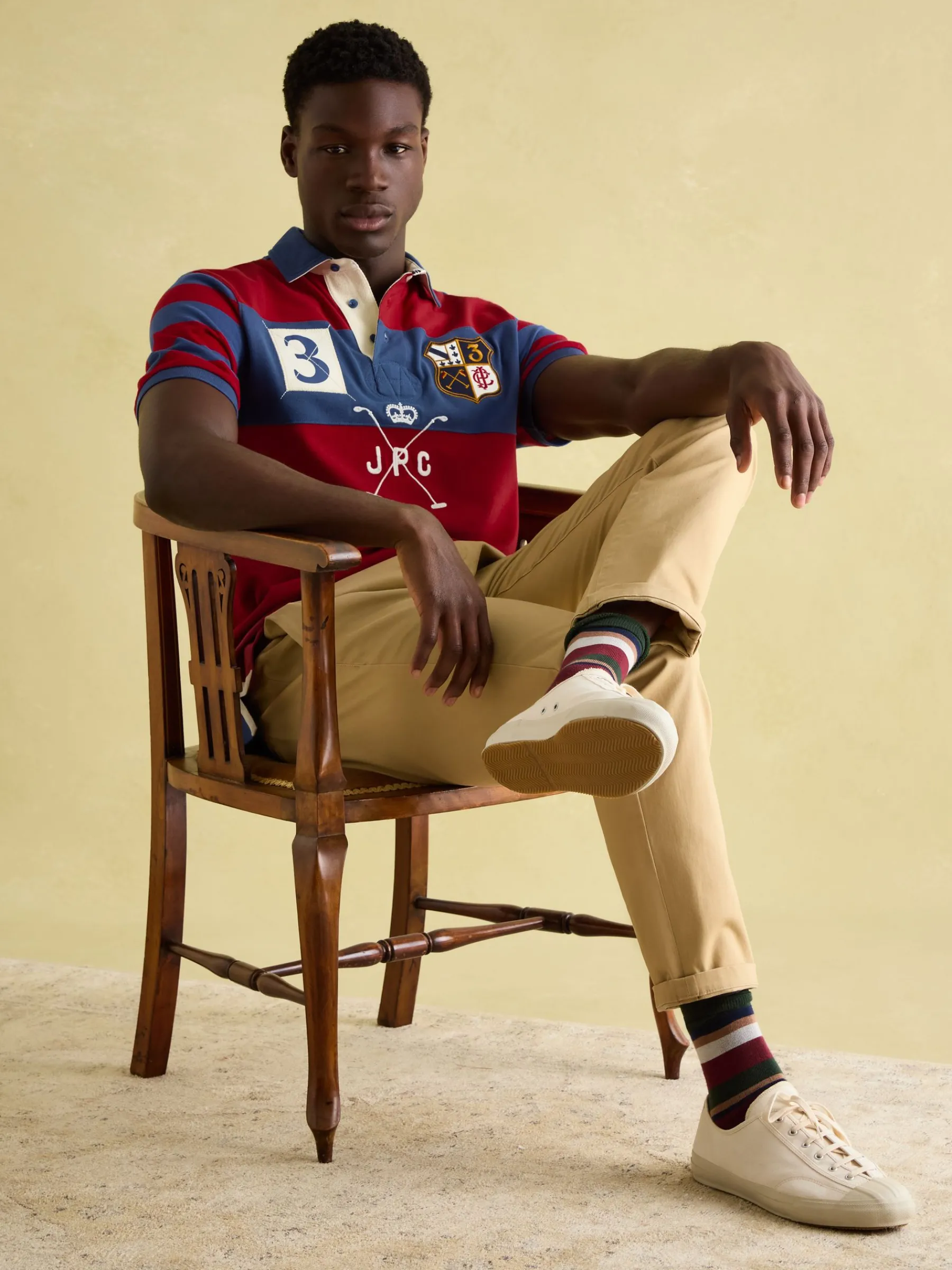 Embellished Classic Fit Polo Shirt<Joules Discount