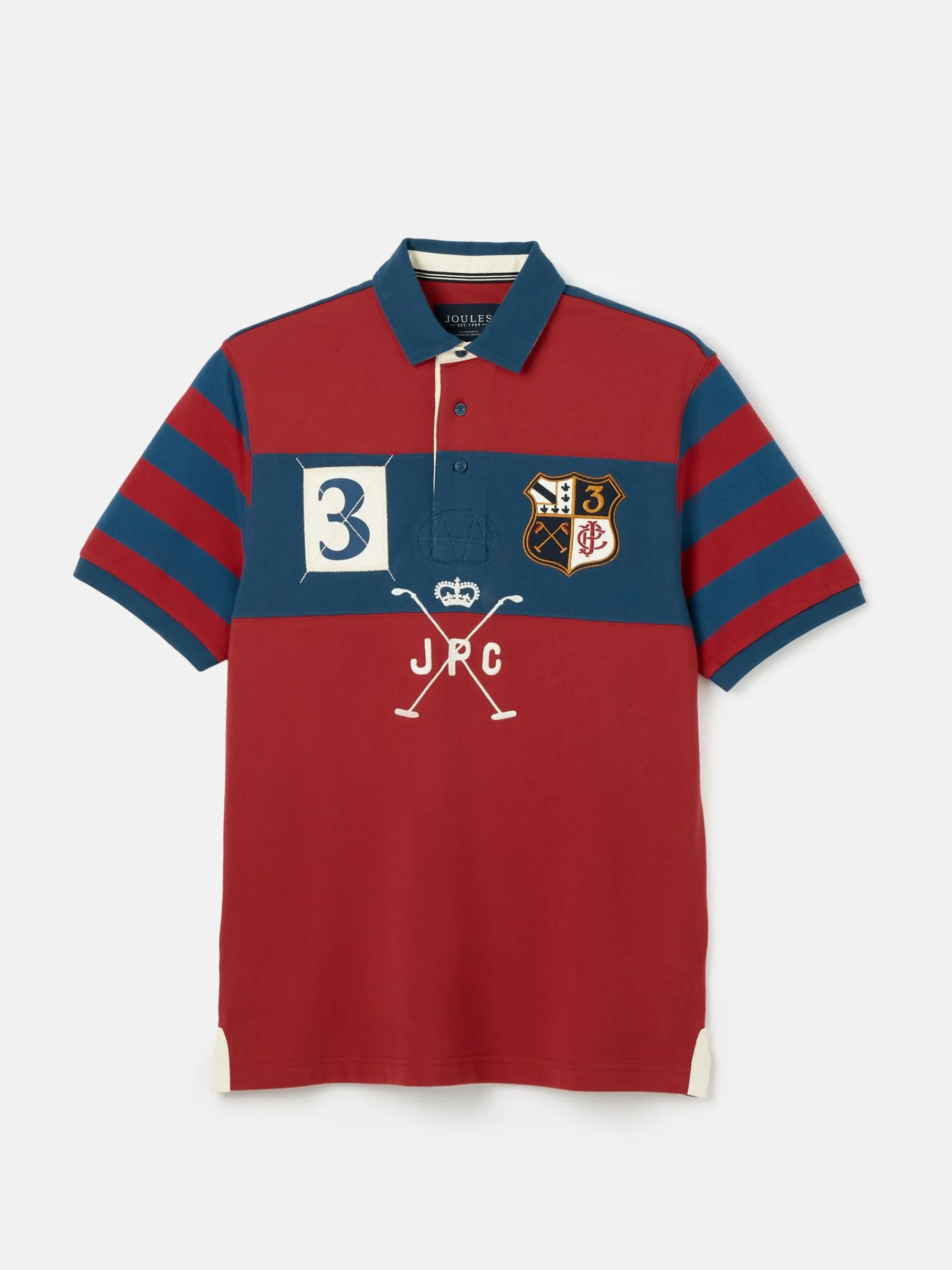 Embellished Classic Fit Polo Shirt<Joules Discount