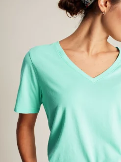 Emily V Neck T-shirt<Joules Hot
