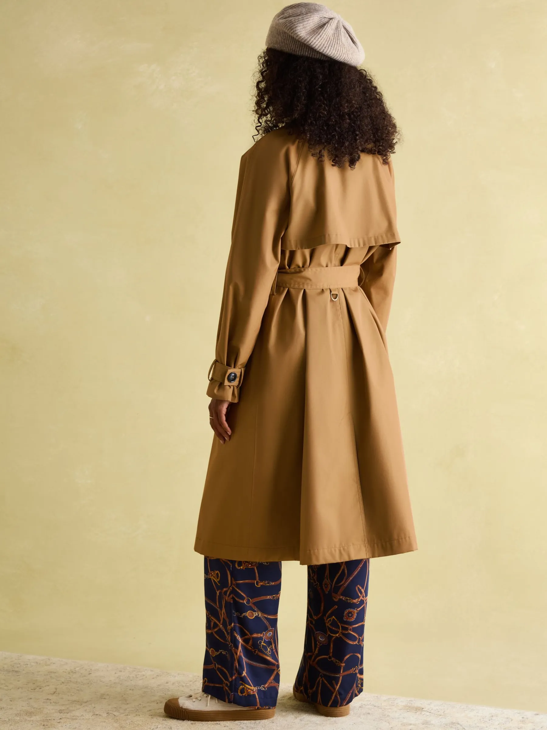 Epwell Waterproof Belted Trench Coat<Joules New