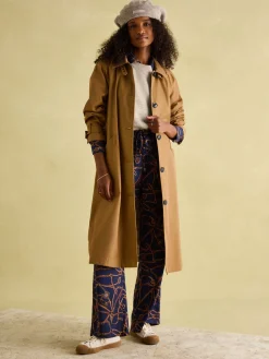 Epwell Waterproof Belted Trench Coat<Joules New