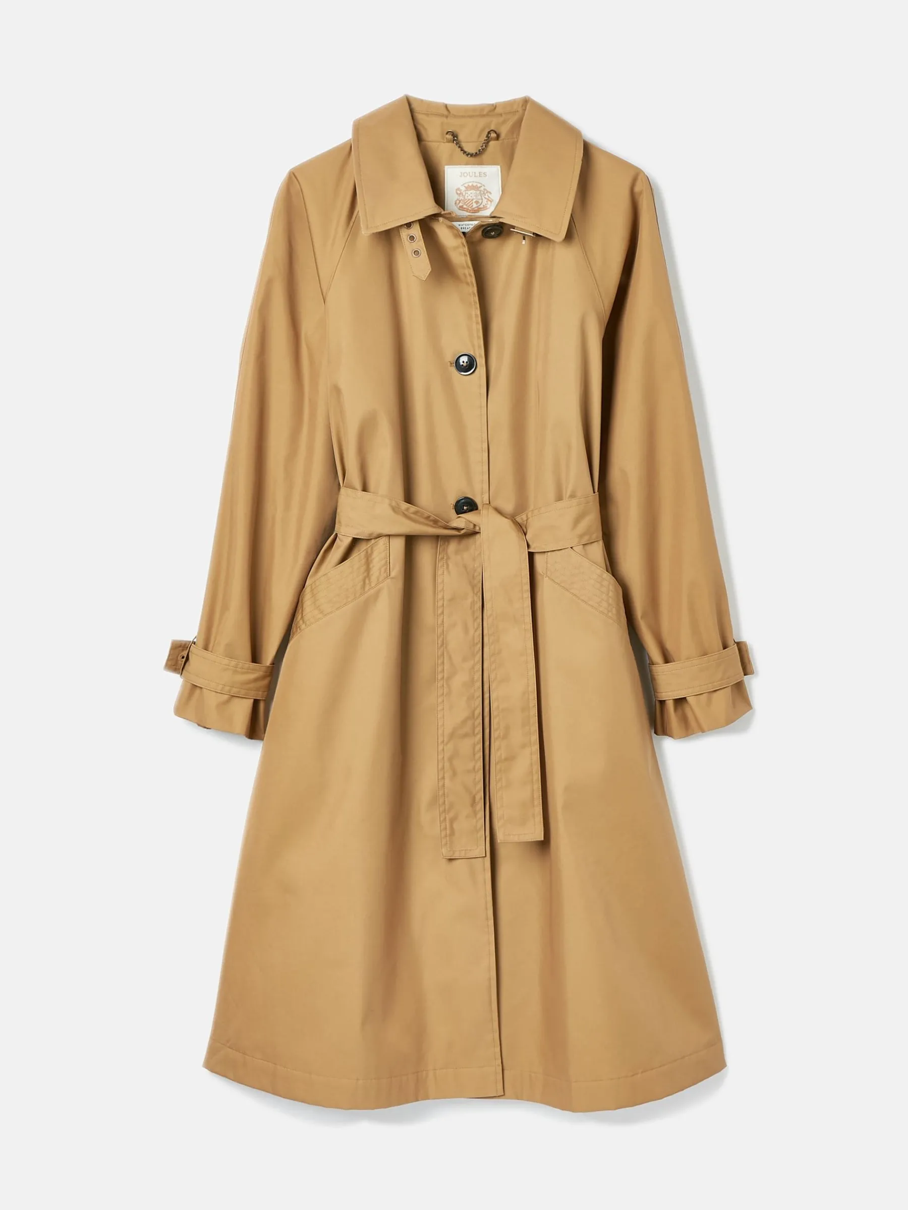 Epwell Waterproof Belted Trench Coat<Joules New